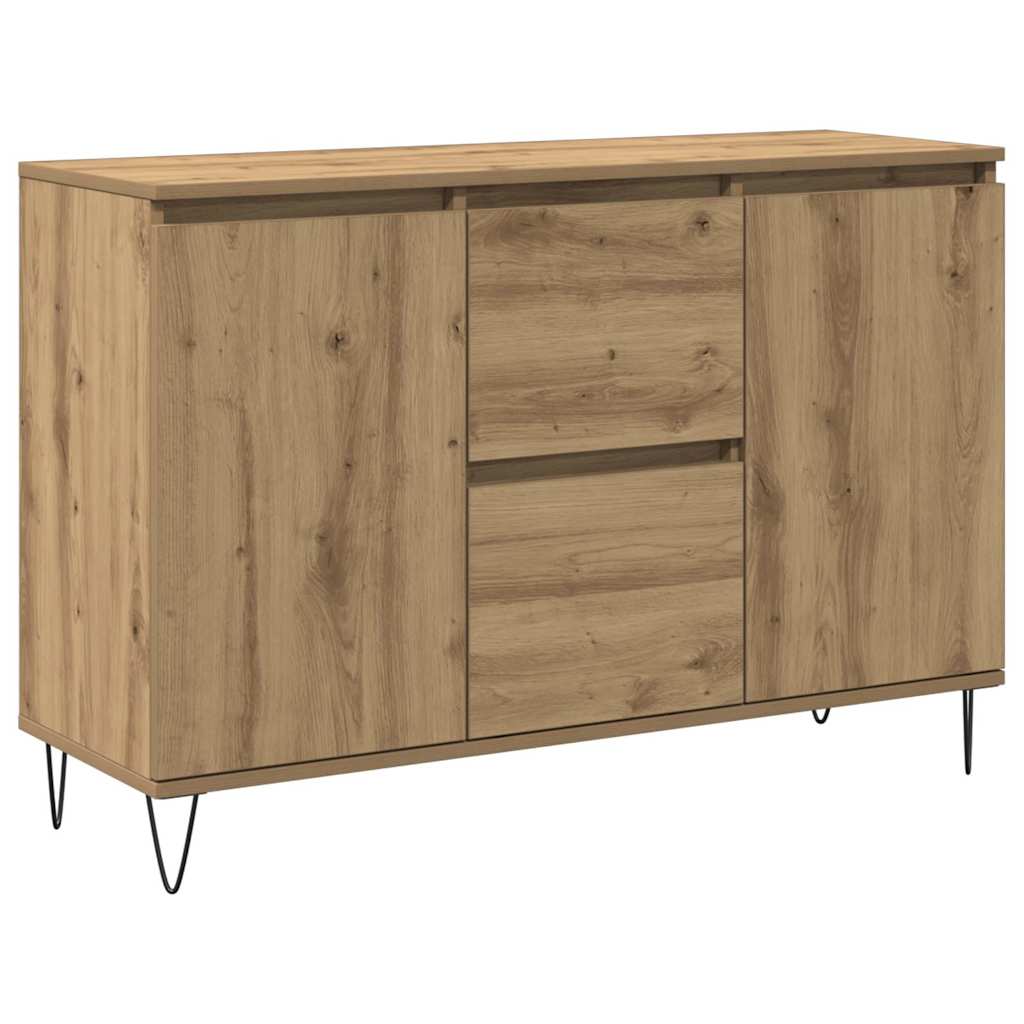 Sideboard Artisan-Eiche 104x35x70 cm Holzwerkstoff